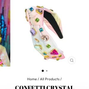 Brianna cannon confetti ombre headband